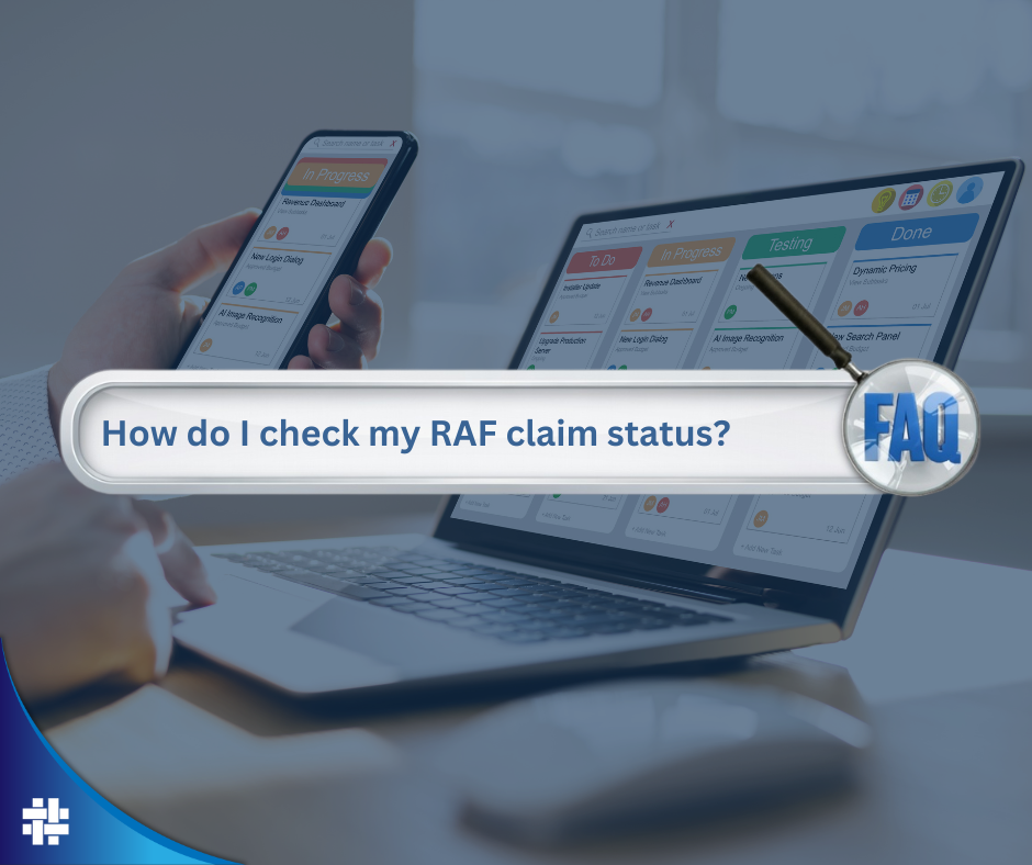 How do I check my RAF claim status?